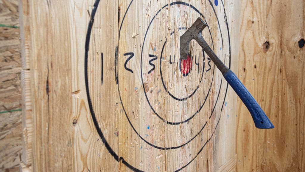 Axe throwing Groningen